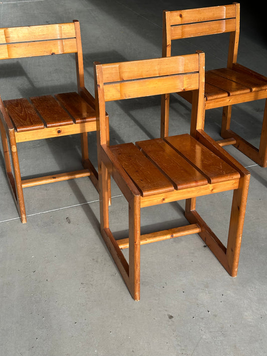 Les sœurs en pin massif