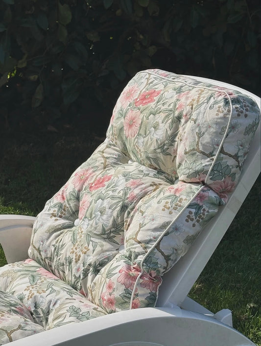 Matelas vintage à fleurs