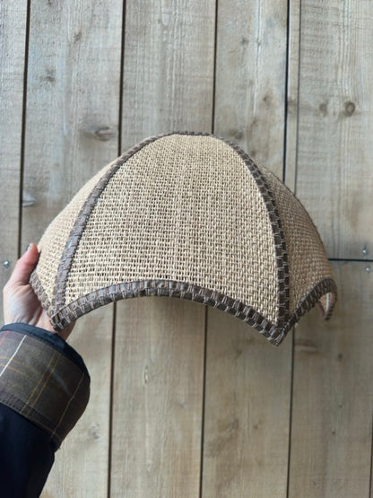 Abat-jour esprit cannage