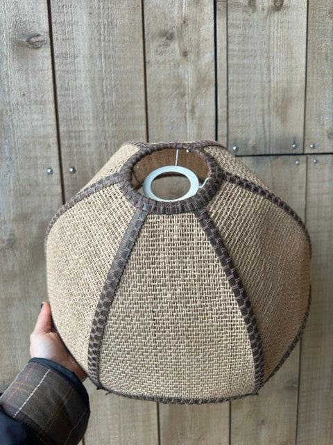 Abat-jour esprit cannage