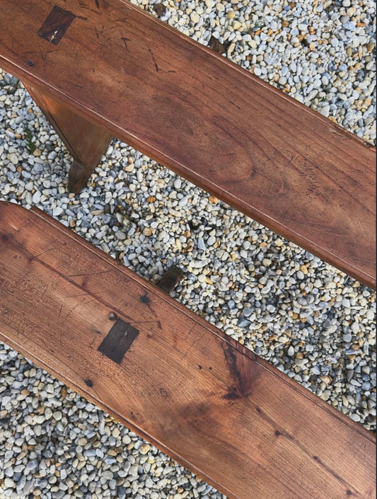 Bancs anciens - La paire