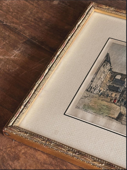 Gravure ancienne – Morlaix